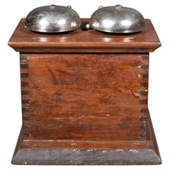 19. Jahrhundert. San Francisco "Pac Tel" Telefonverlängerung Klingelkasten c.1890