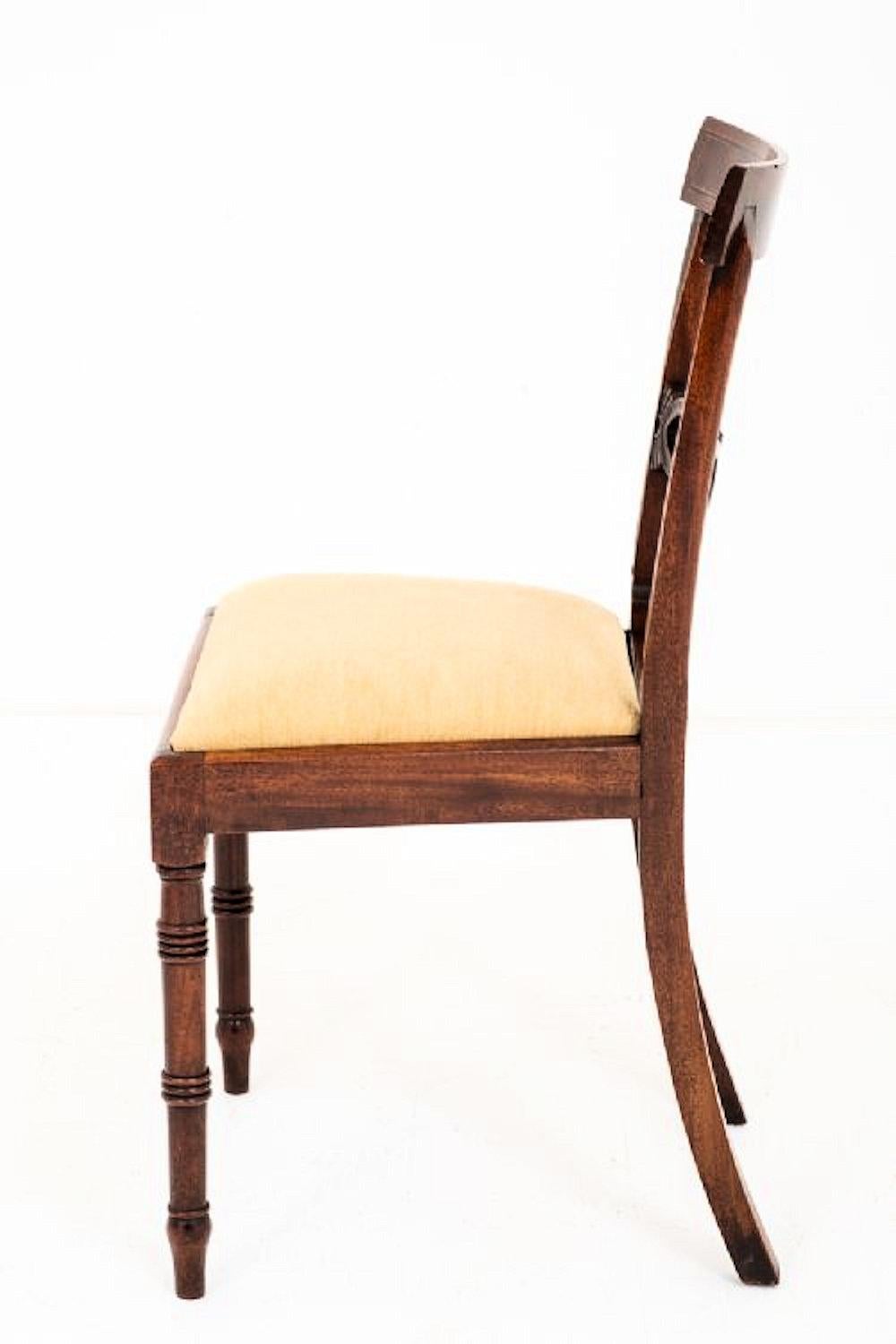 19th Century Set of Regency Mahogany Dining Chairs 9