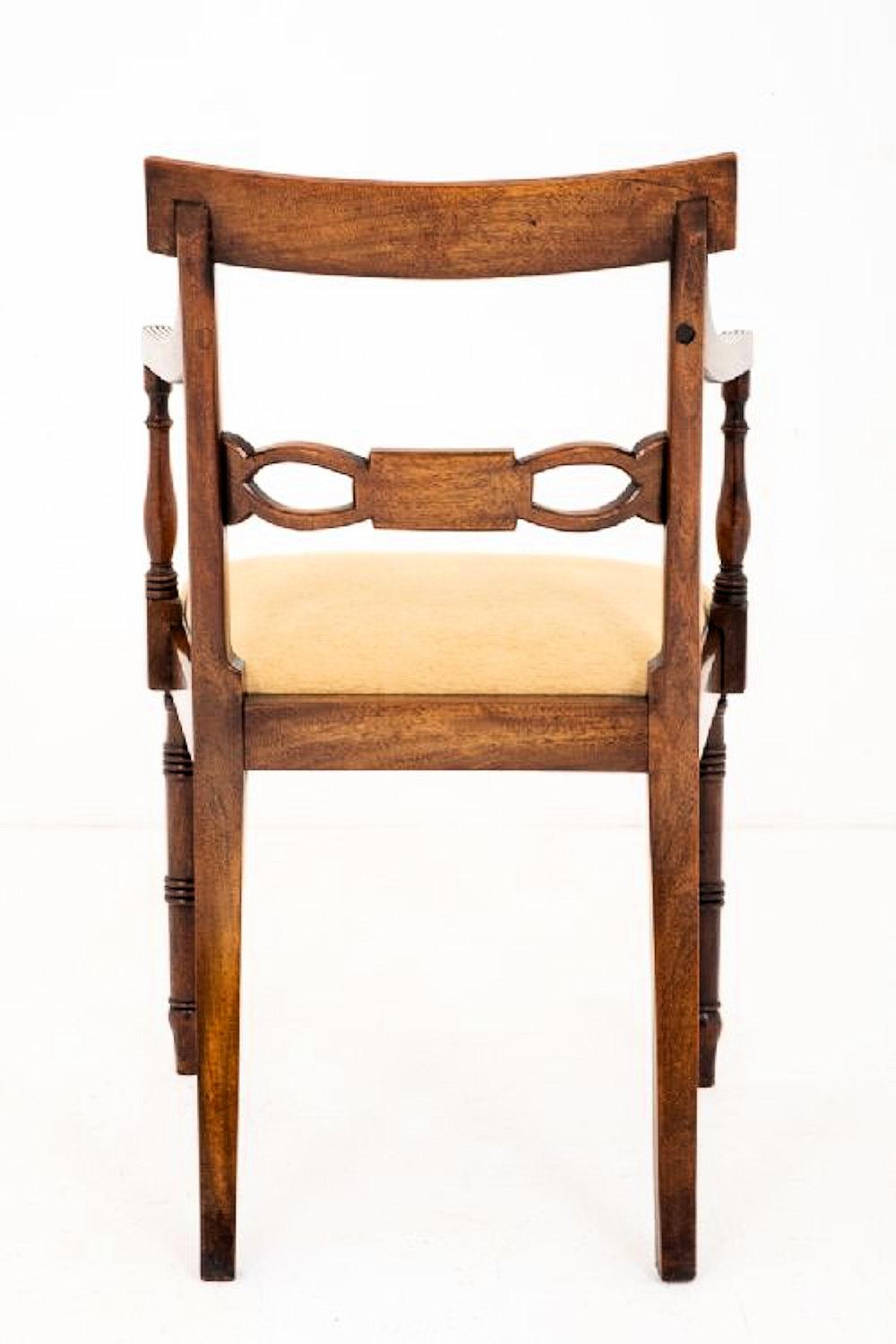 English 19th Century Set of Regency Mahogany Dining Chairs
