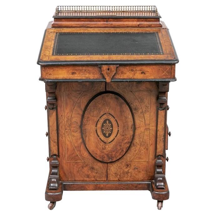 What is an antique Davenport desk?