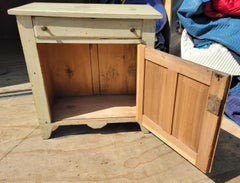 19th C Side Cupboard / Bedside Stand