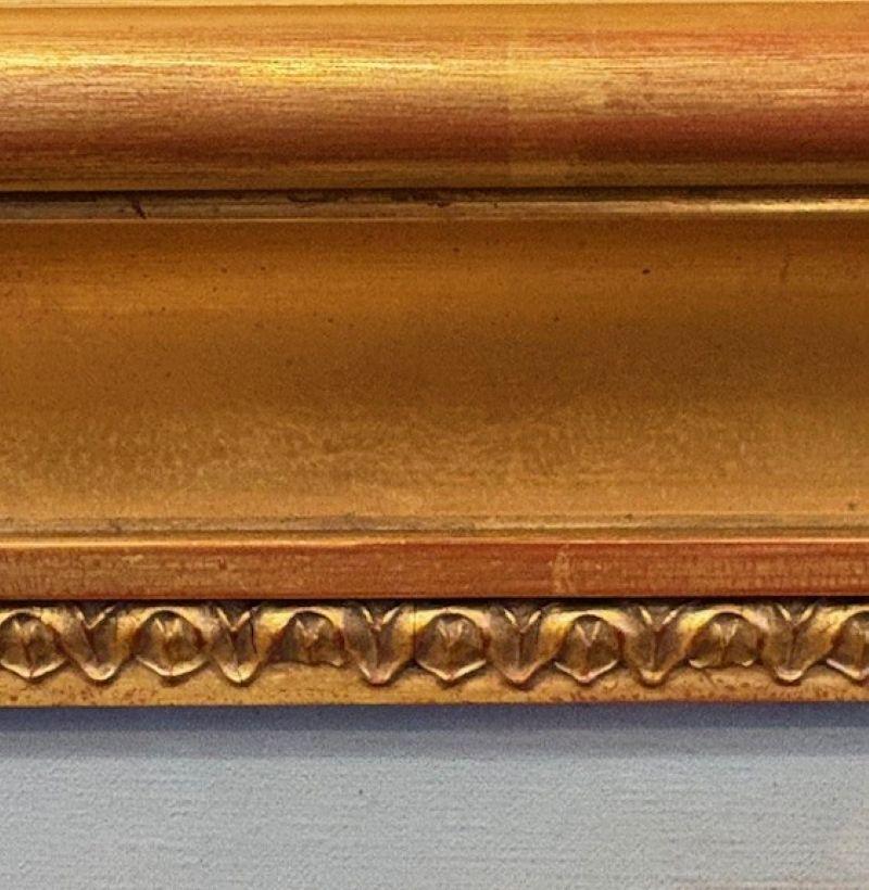 A.I.C., 19ème siècle, paysage marin brodé de soie et peint à la main par Thomas Willis, vers 1890. en vente 2