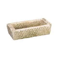 19th C. Spanish Rectangular Stone Planter