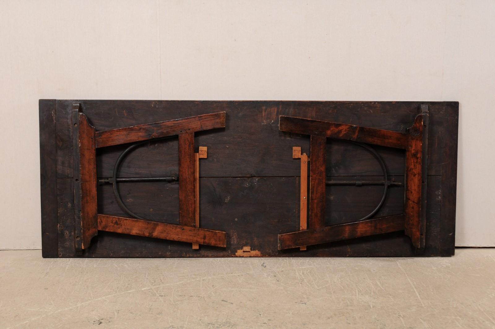Spanish Table with Legs Uniquely Designed to be Folded for Easy Storage 5