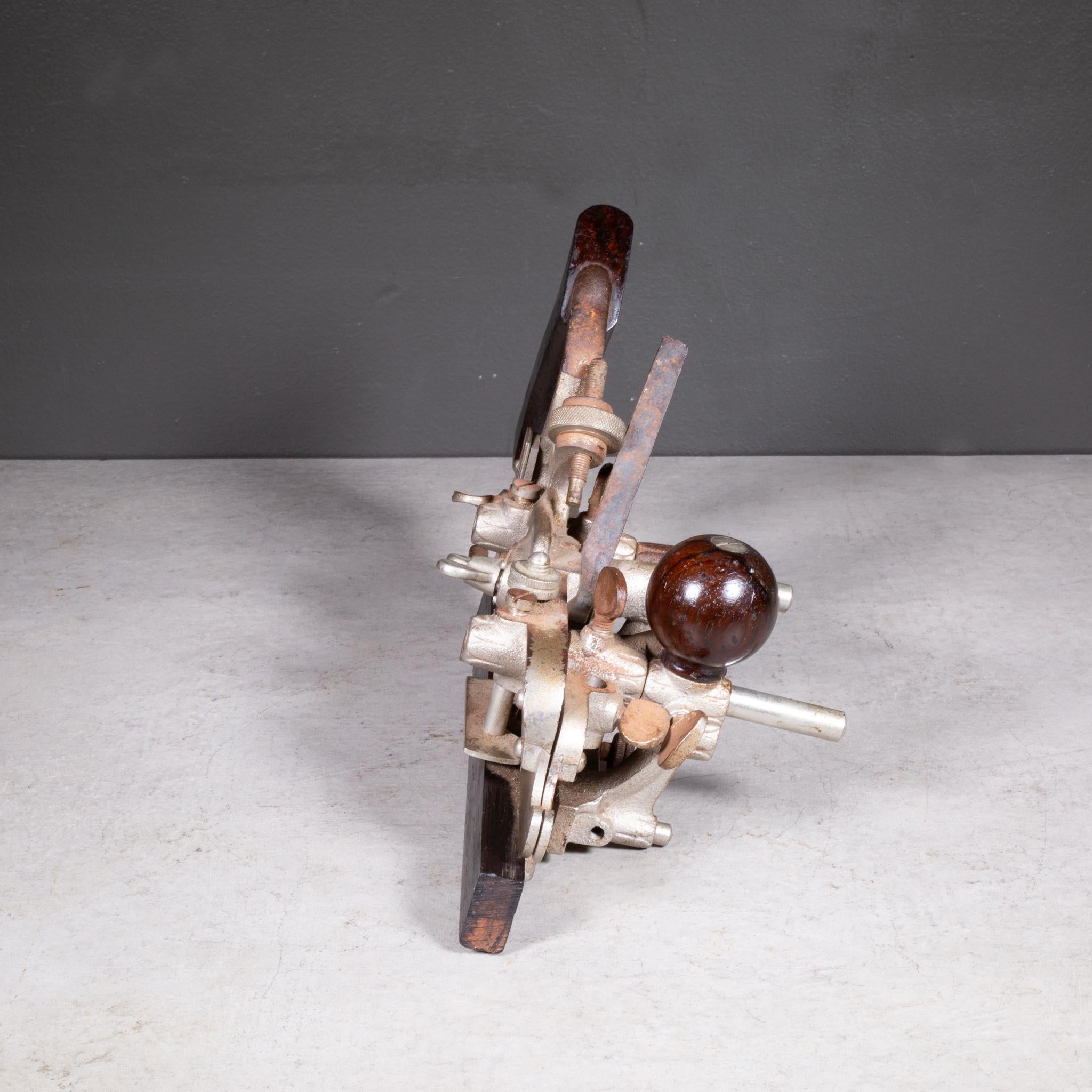 Industriel 19e s. Stanley 45 Combination Rosewood Plane en vente