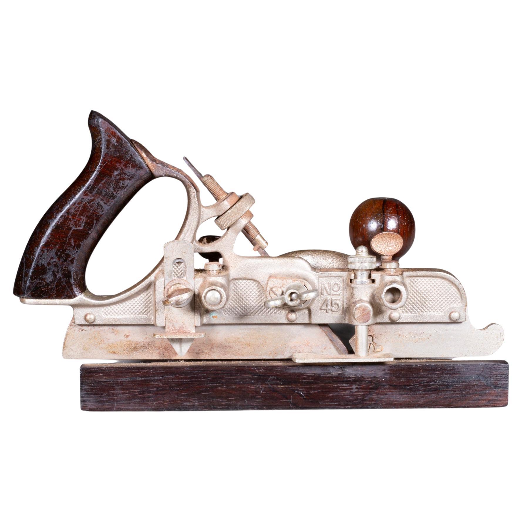 19e s. Stanley 45 Combination Rosewood Plane en vente