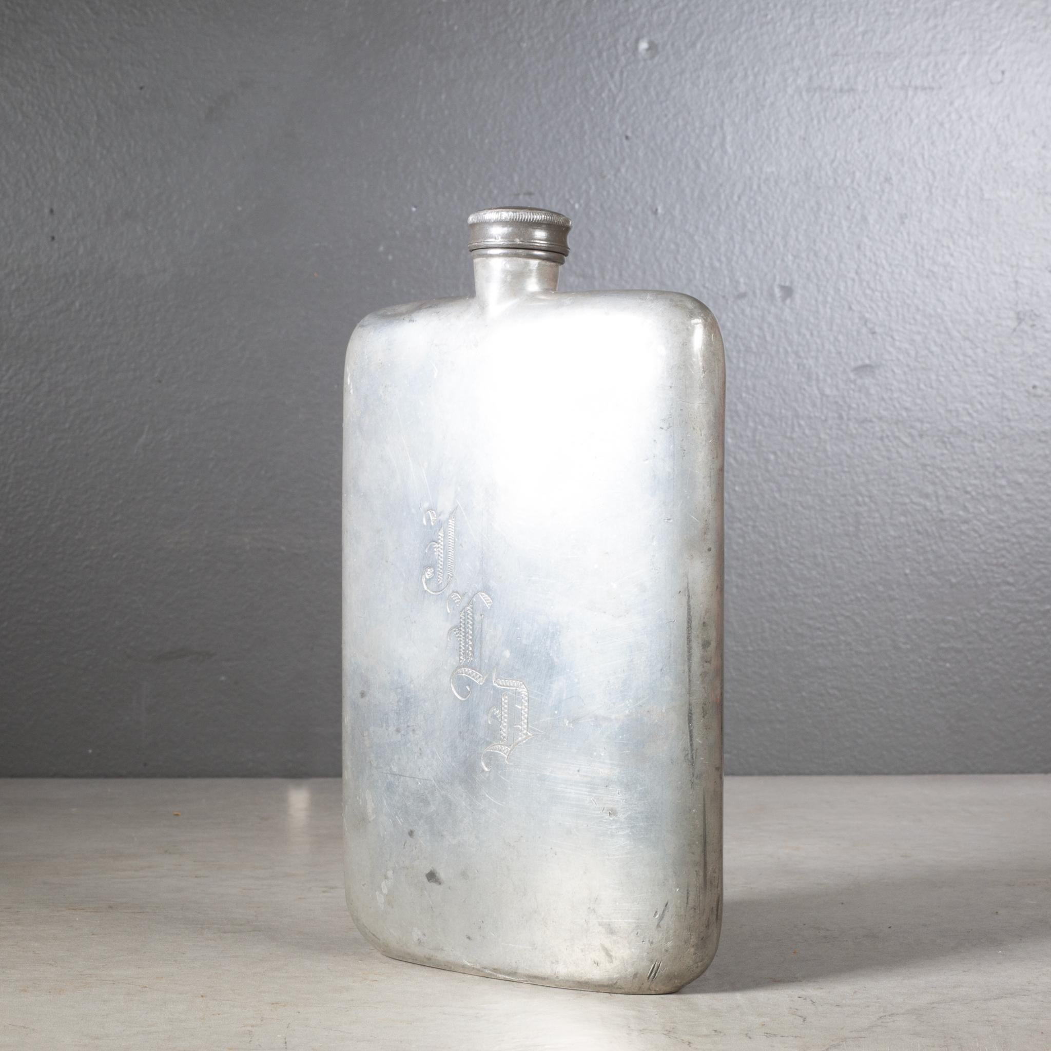 ABOUT

An antique sterling silver flask stamped with the maker's mark James Dixon & Sons for Abercrombie and Fitch. Monogrammed. 

    CREATOR James Dixon & Sons, Sheffield, England. Abercrombie and Fitch, New York. Made in England. 
    DATE OF