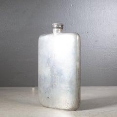 19th c. Silver Abercrombie & Fitch Flask c.1890-1900