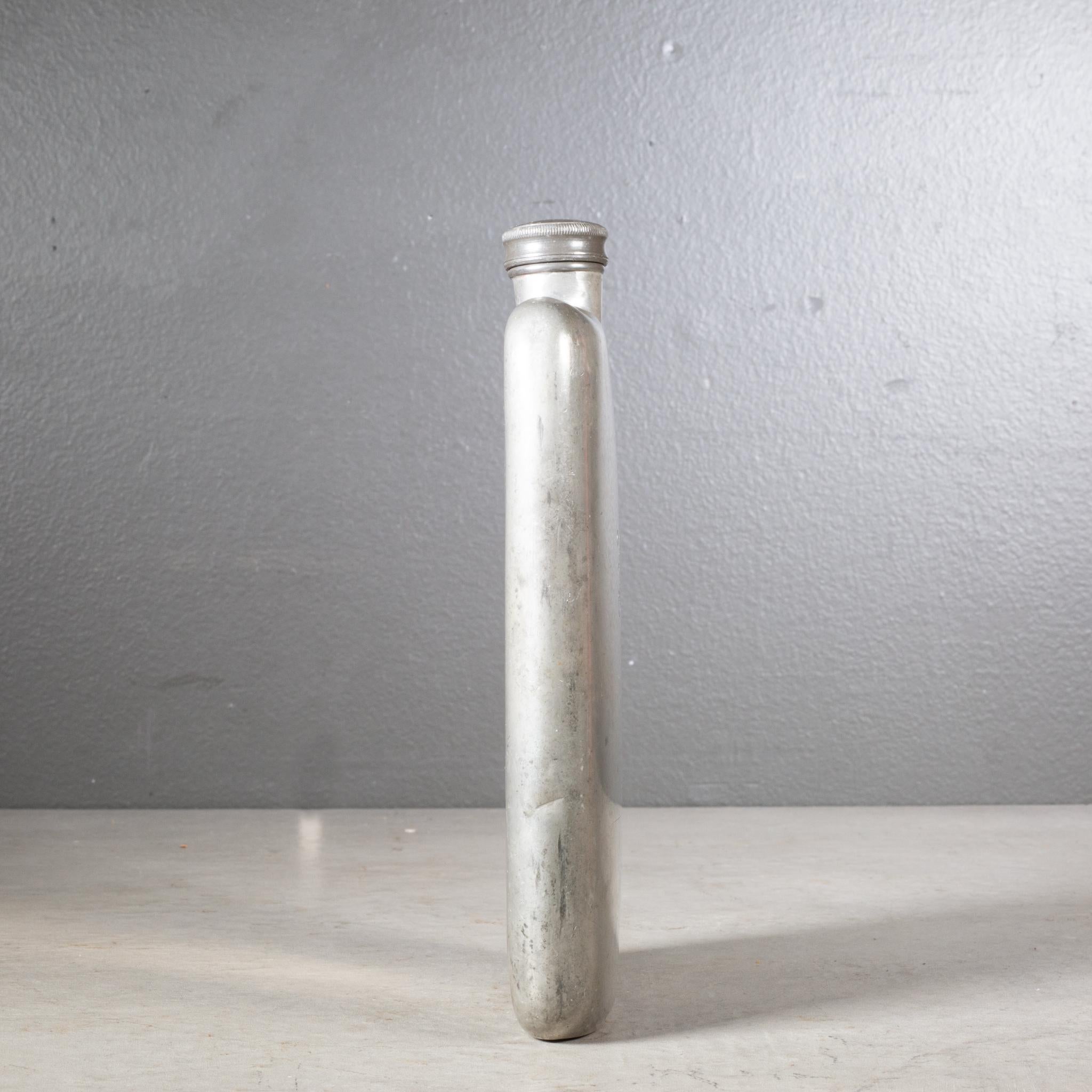 19th c. Sterling Silver Abercrombie & Fitch Flask c.1890-1900 In Good Condition For Sale In San Francisco, CA