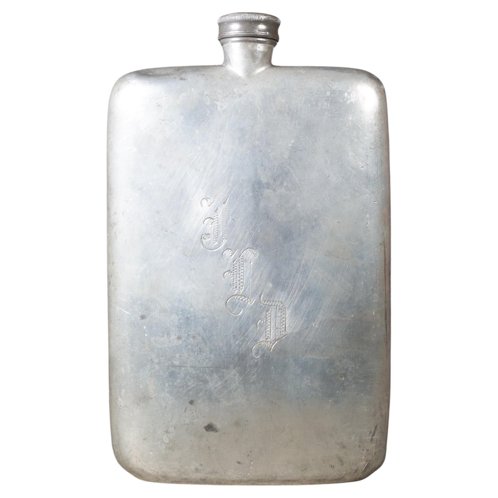 XIX sec. Fiaschetta Abercrombie & Fitch in argento sterling, 1890-1900 ca.