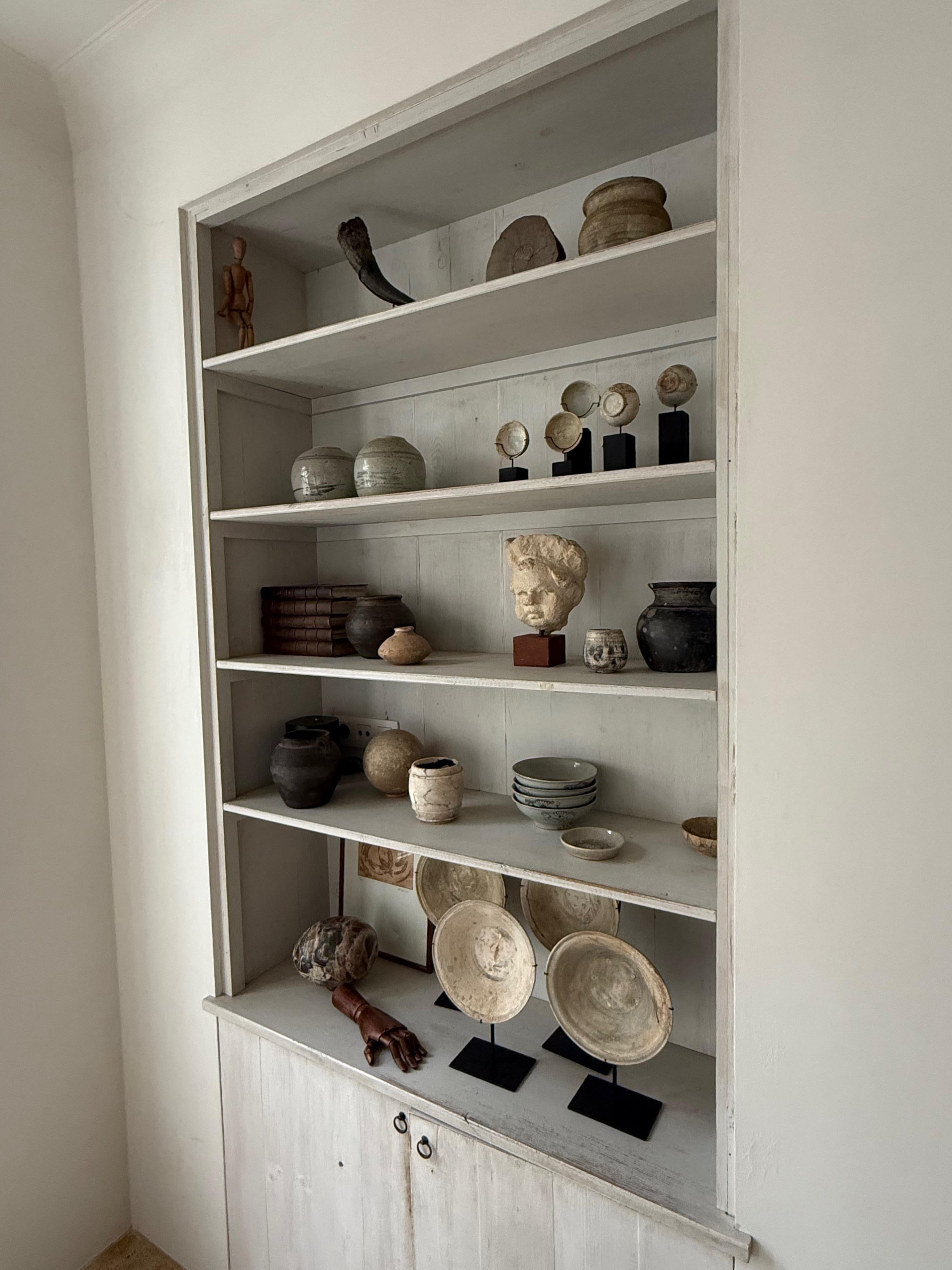 Arenaria Testa di bambino scolpita in pietra del XIX secolo A.I.C. in vendita