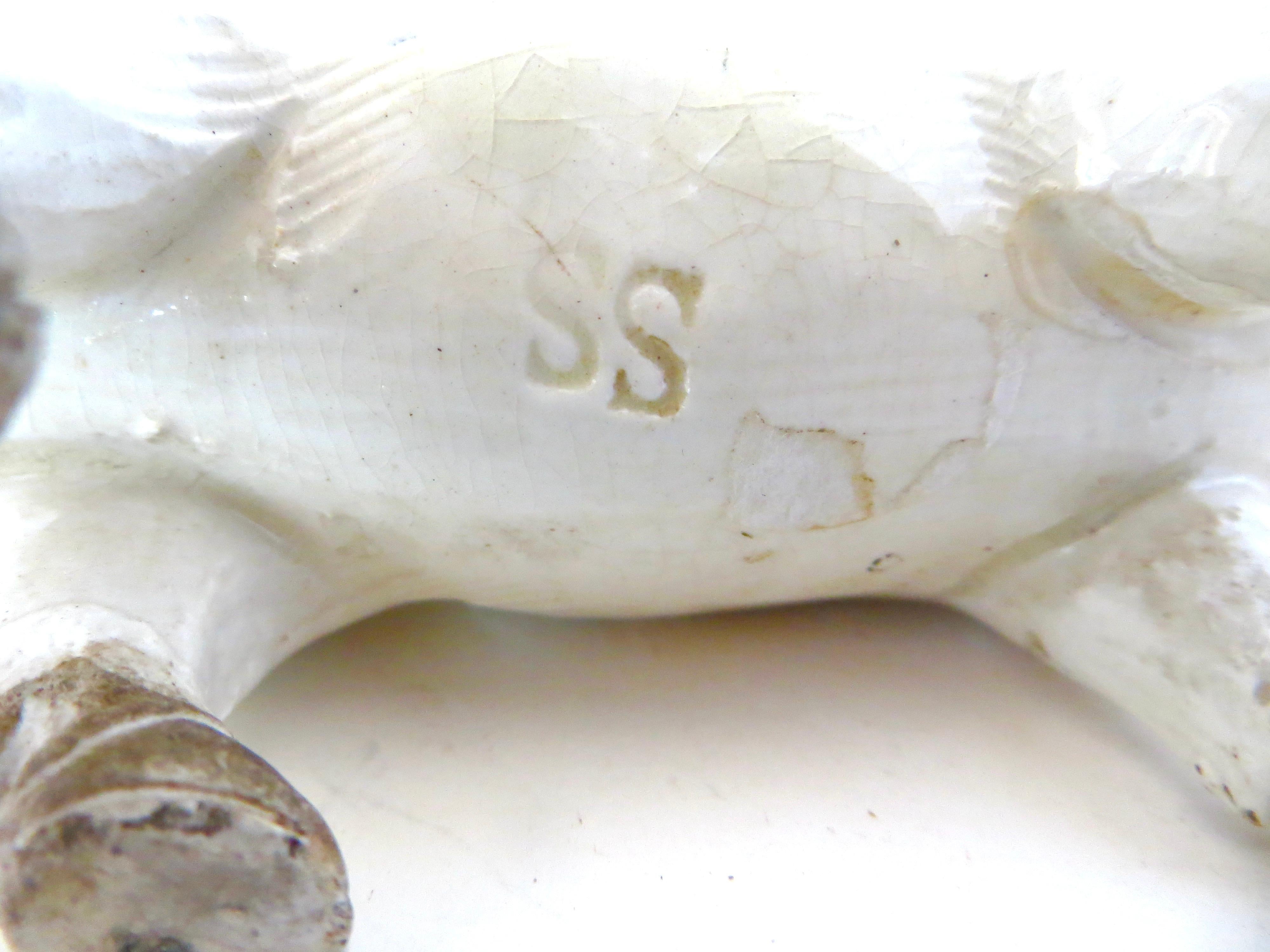 Late 19th Century 19th C. Stoneware Children's Savings Pig Bank. England, Circa 1880 For Sale