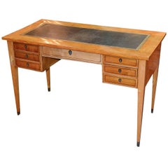 19th Century Swedish Birch Writing Desk