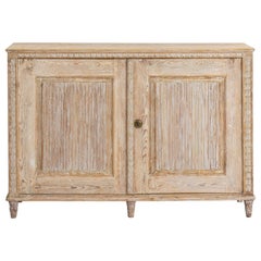 19th c. Swedish Gustavian Period Buffet in Original Paint