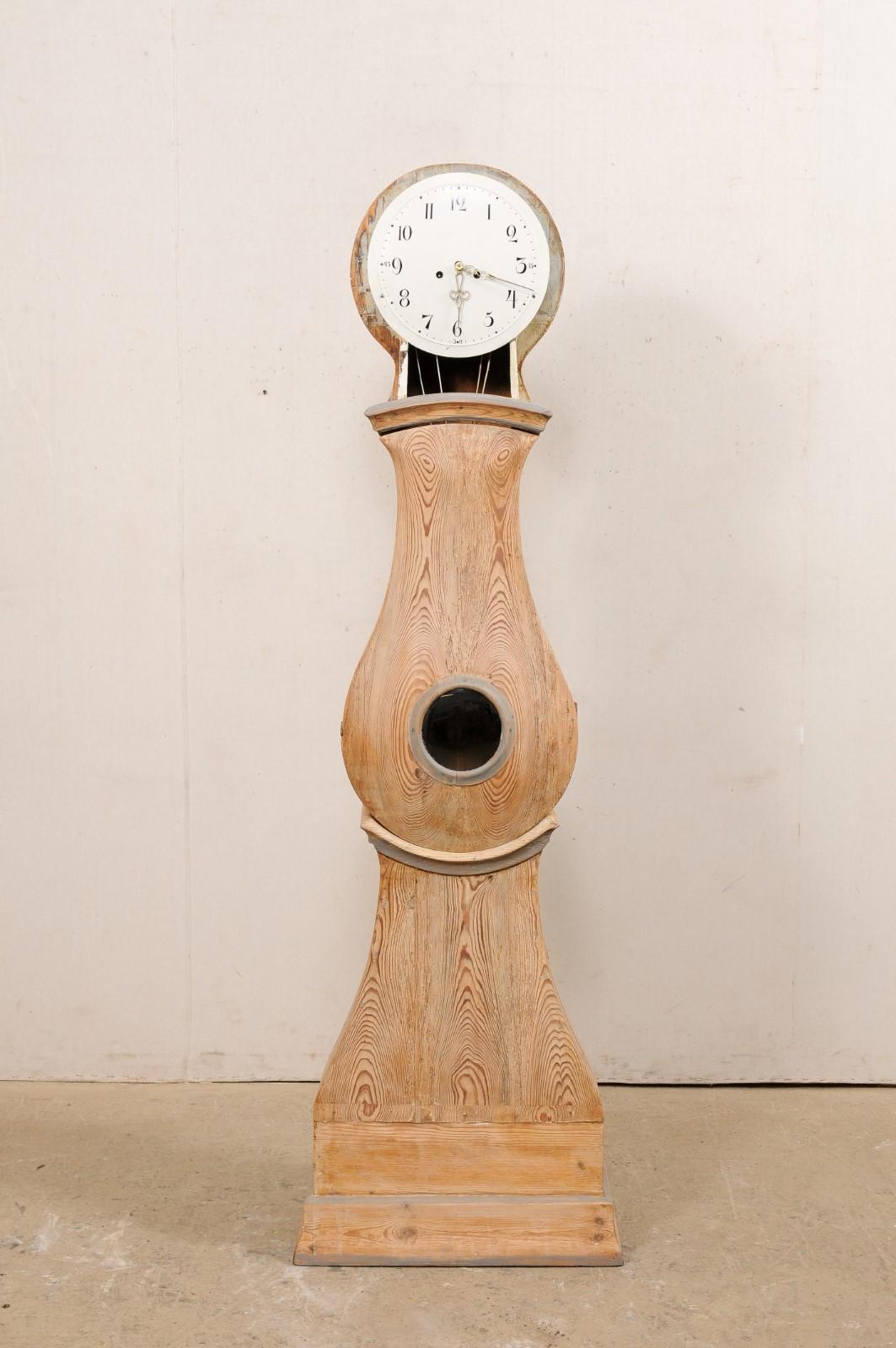 scandinavian grandfather clock