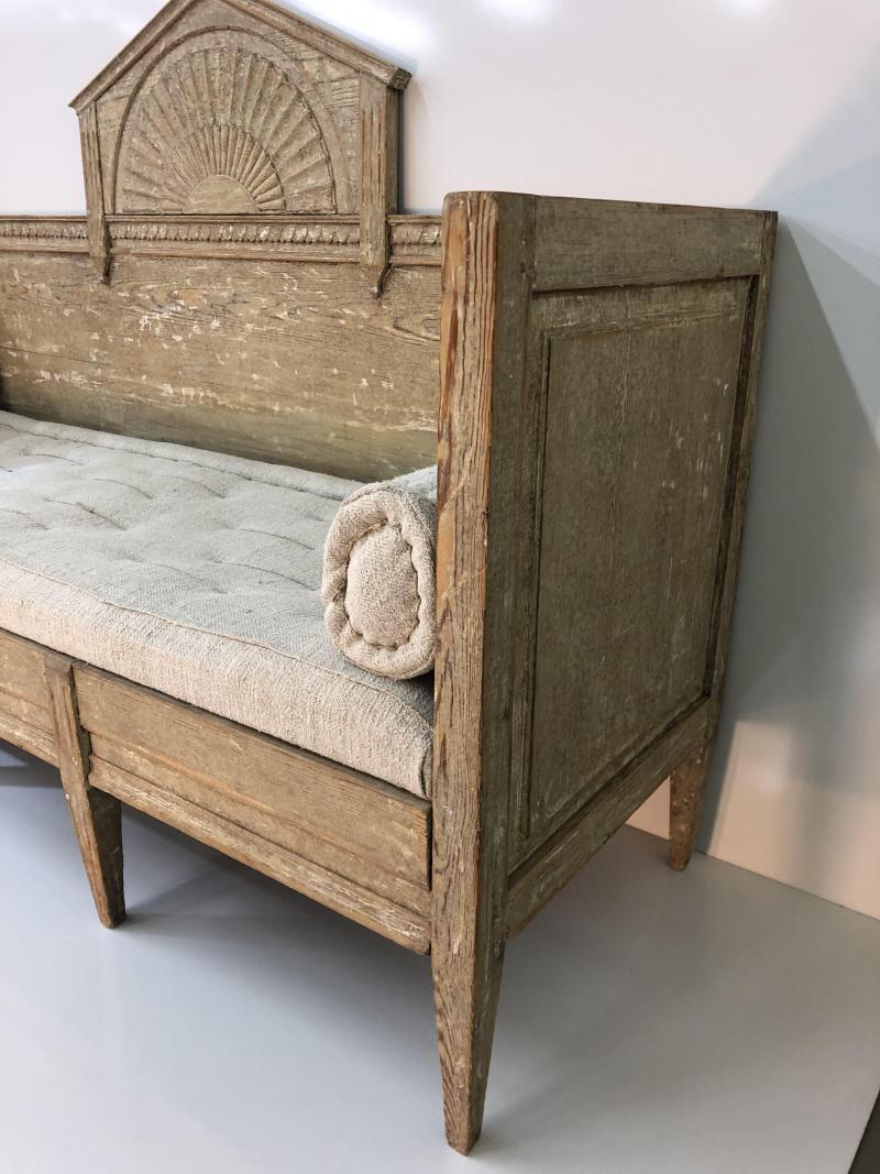 Gustavian 19th c. Swedish Sofa For Sale