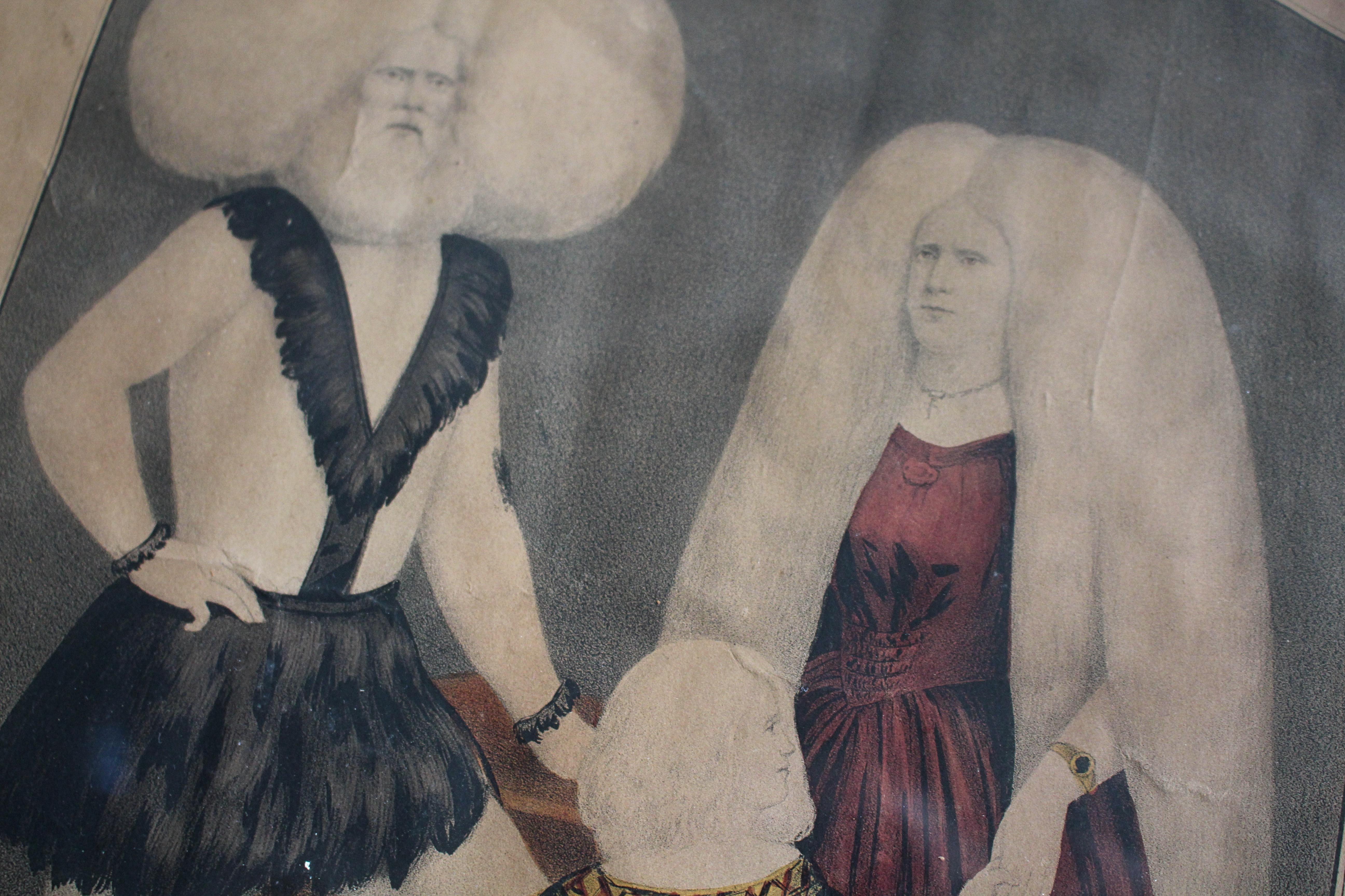 Le Albino Family Barums Museum New York Sideshow Fairground Circus du 19ème siècle en vente 4