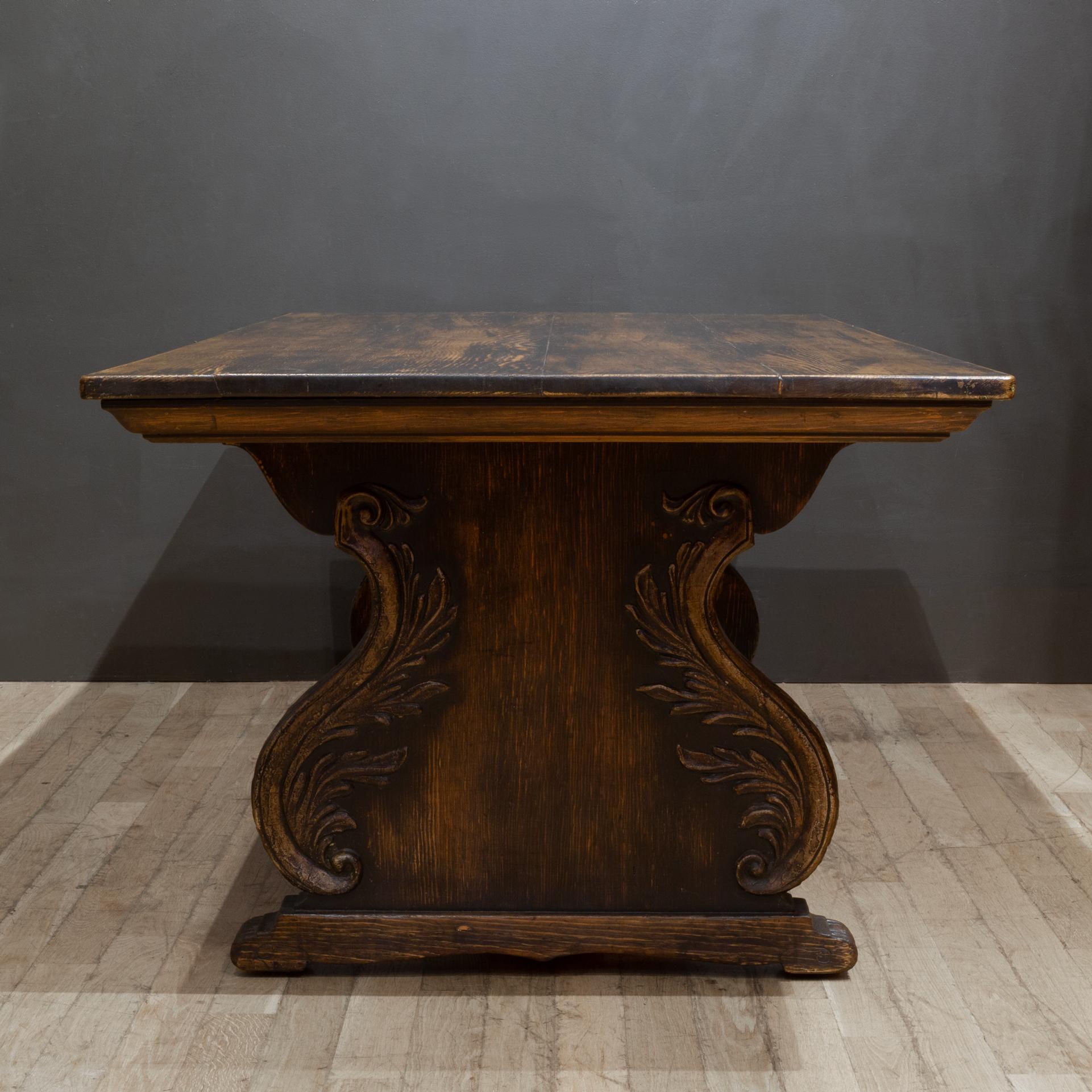 siglo XIX Mesa de comedor Tresle c.1880-1900 en venta 1