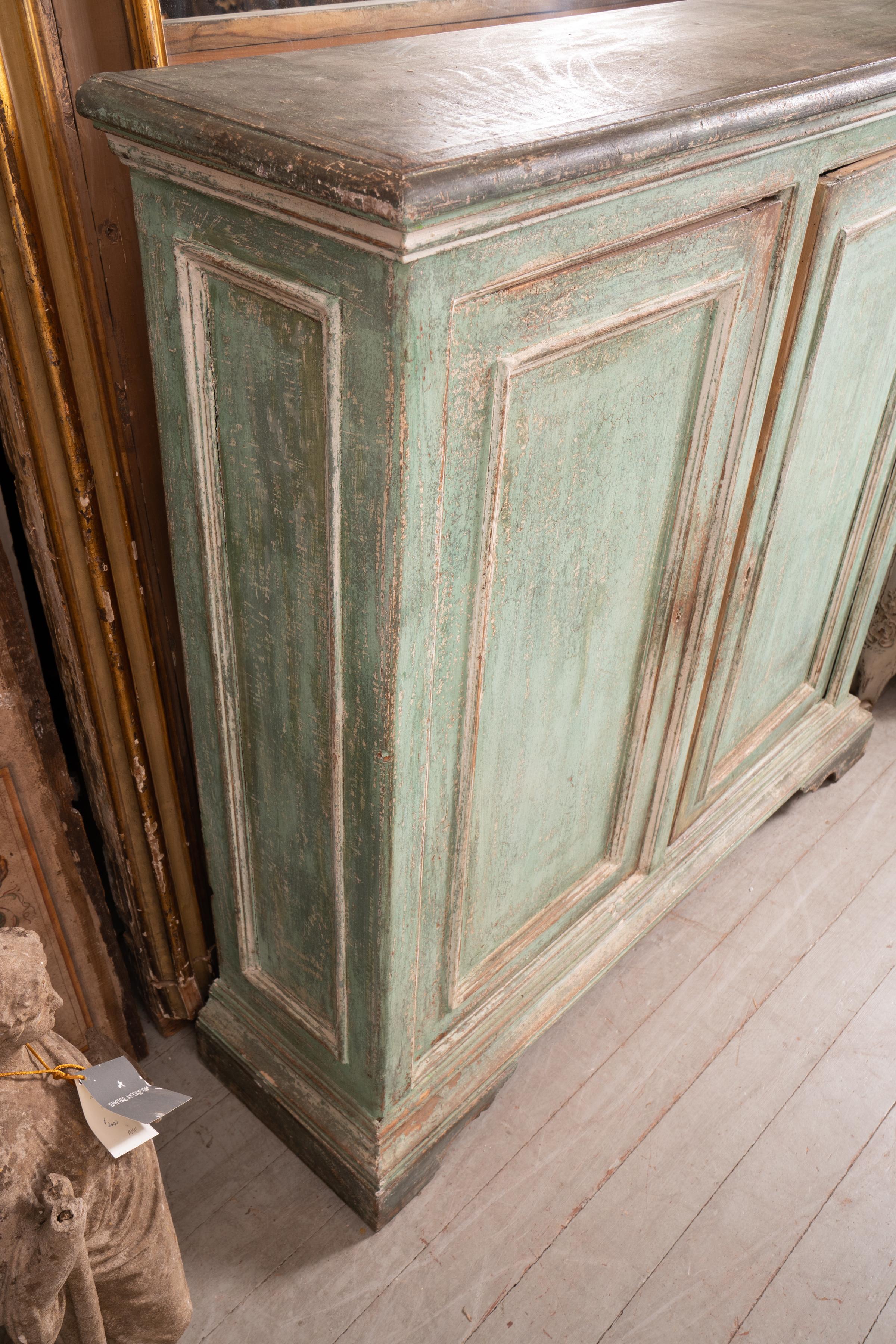19th Century Tuscan Painted Buffet In Fair Condition In New Orleans, LA
