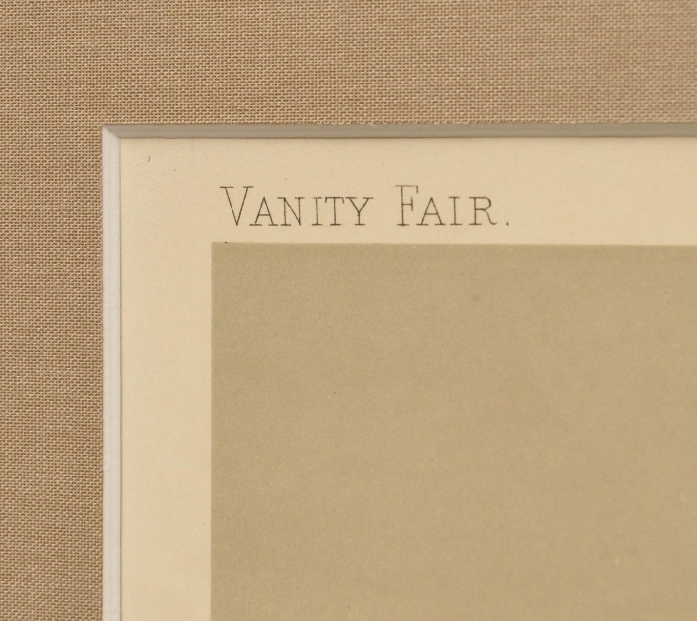 19. Jahrhundert, Vanity Fair Gerahmte Chromolithographien von Gentlemen Ex. Christie's, 12 im Angebot 5