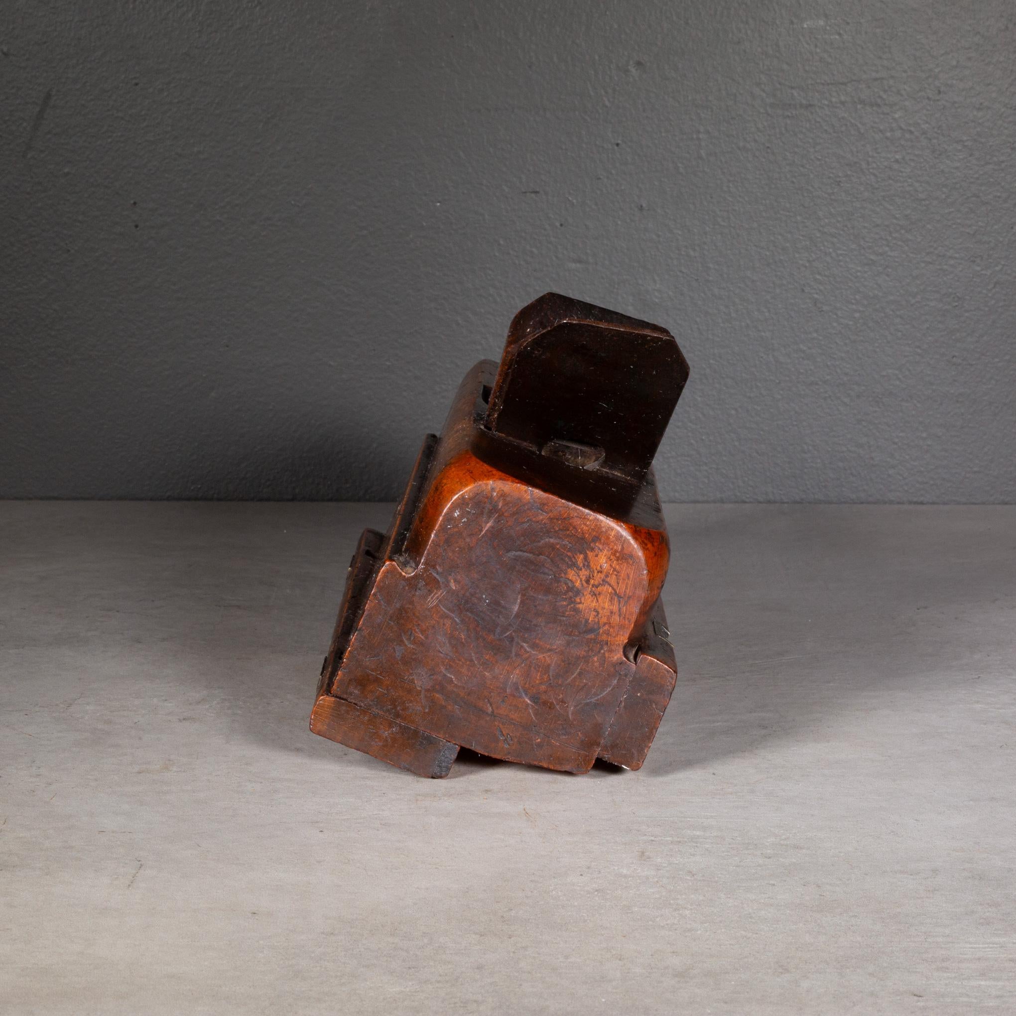 Buis 19e s. Varvill & Son York Moving Filletster Plane circa 1829-1840 en vente