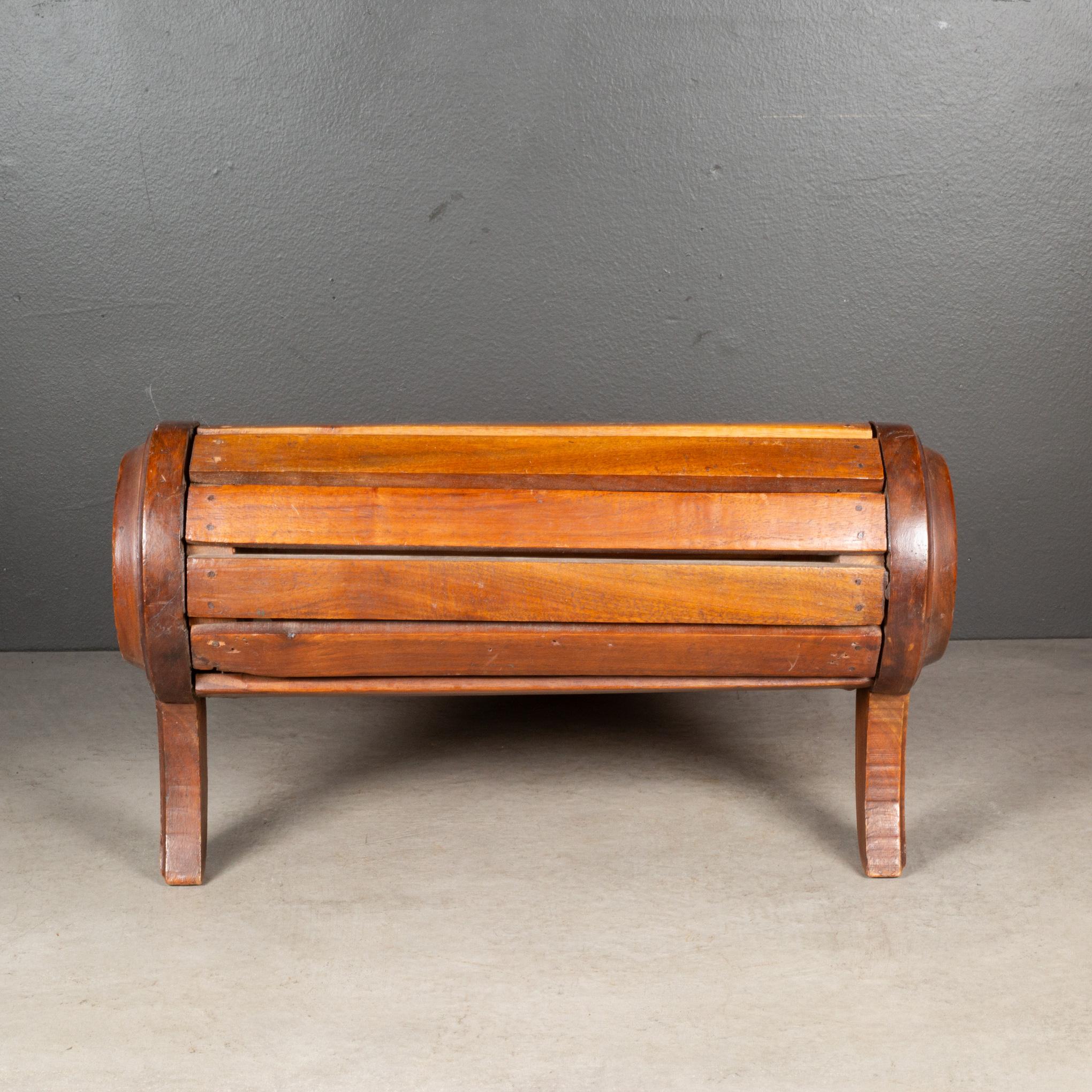 19th C. Victorian Mahogany Foot Stool c.1800s In Good Condition In San Francisco, CA