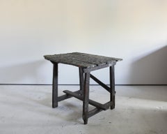 19Th C. Wabi Sabi Catalan Artist Table