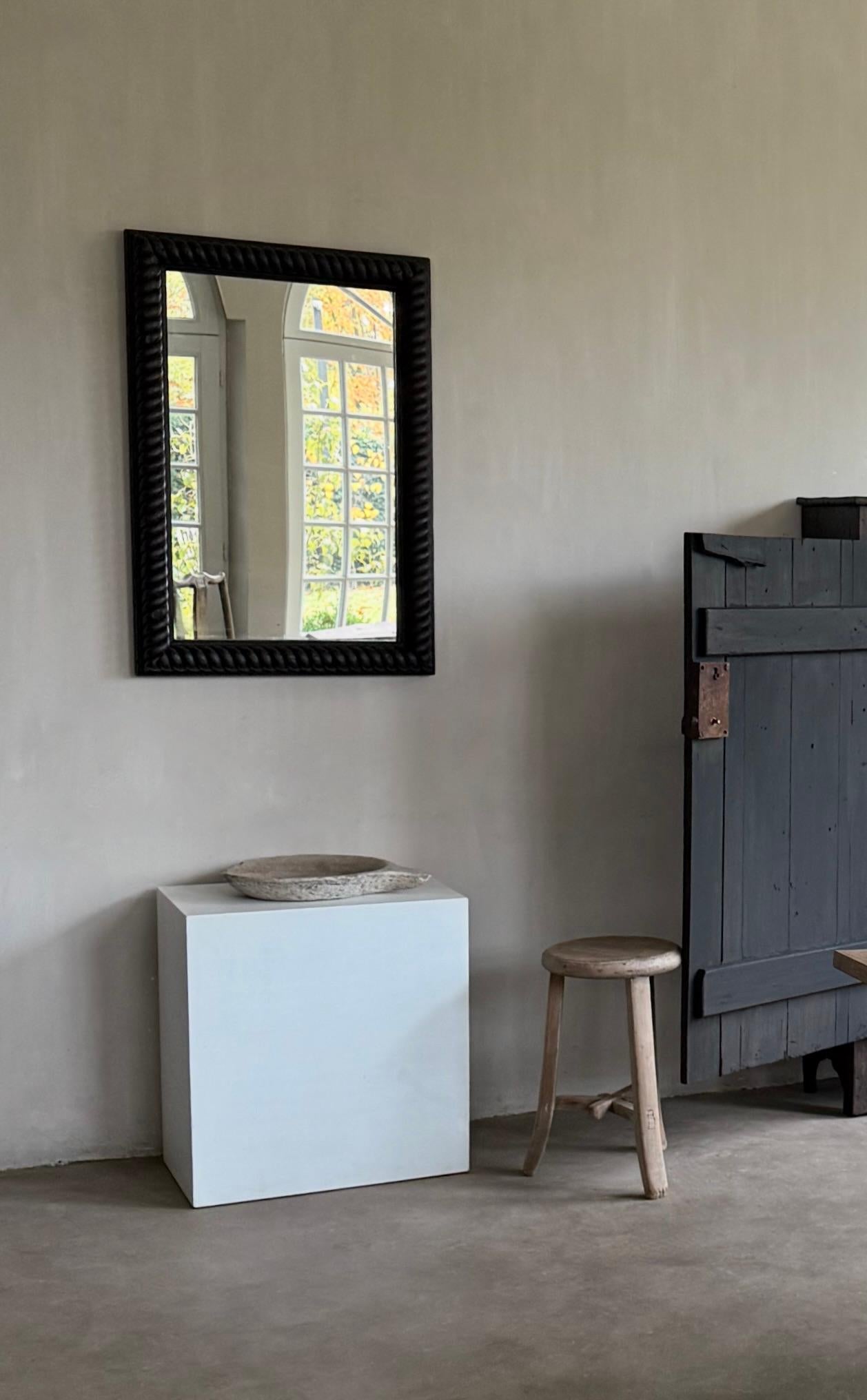 Other 19th C Walnut Mirror For Sale