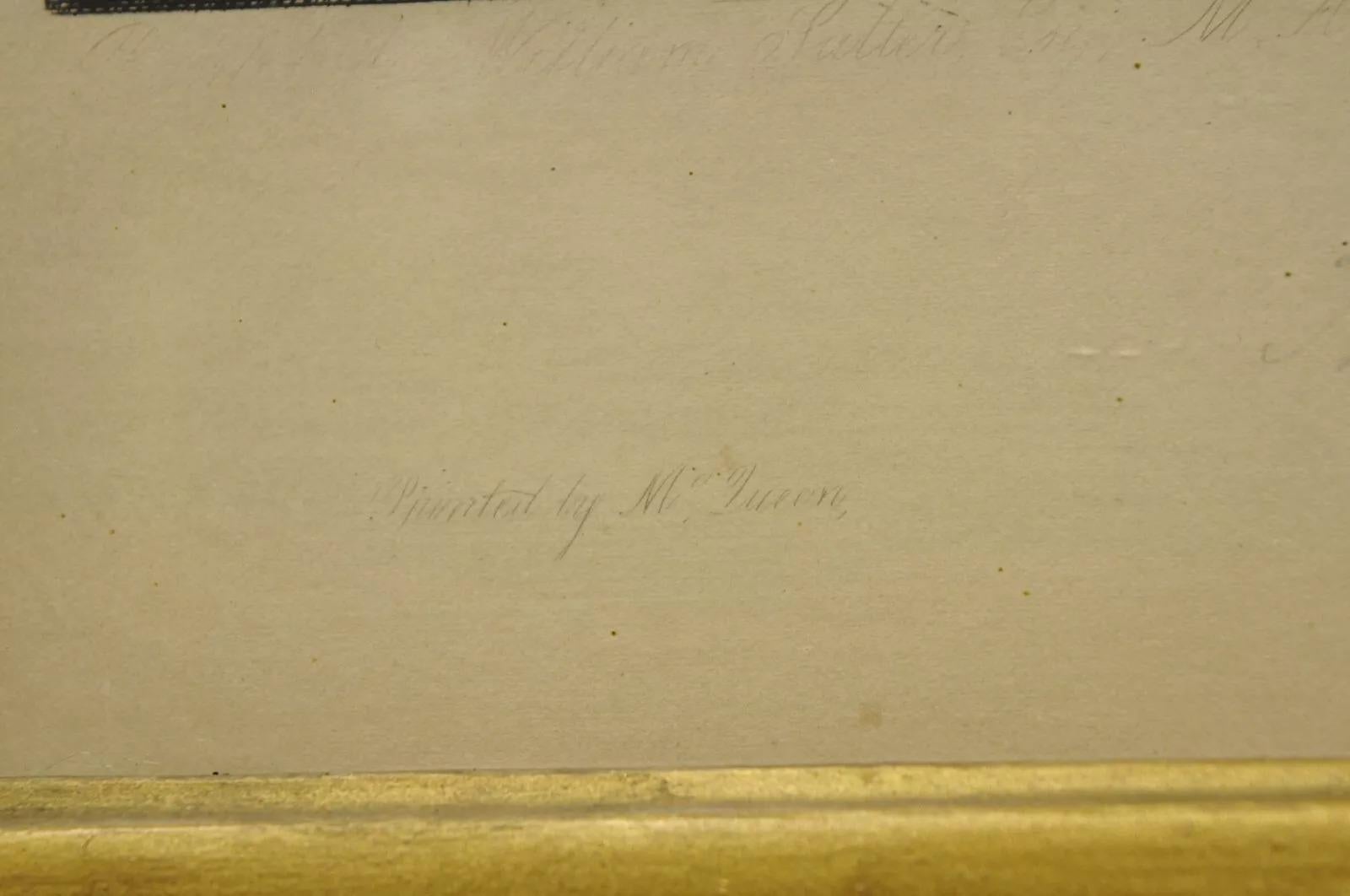 Gerahmte Gravur von William Salter „The Waterloo Banquet at Apsley House“, 19. Jahrhundert (Gips) im Angebot