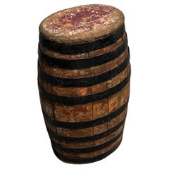 19th. c Wooden "Barrel"
