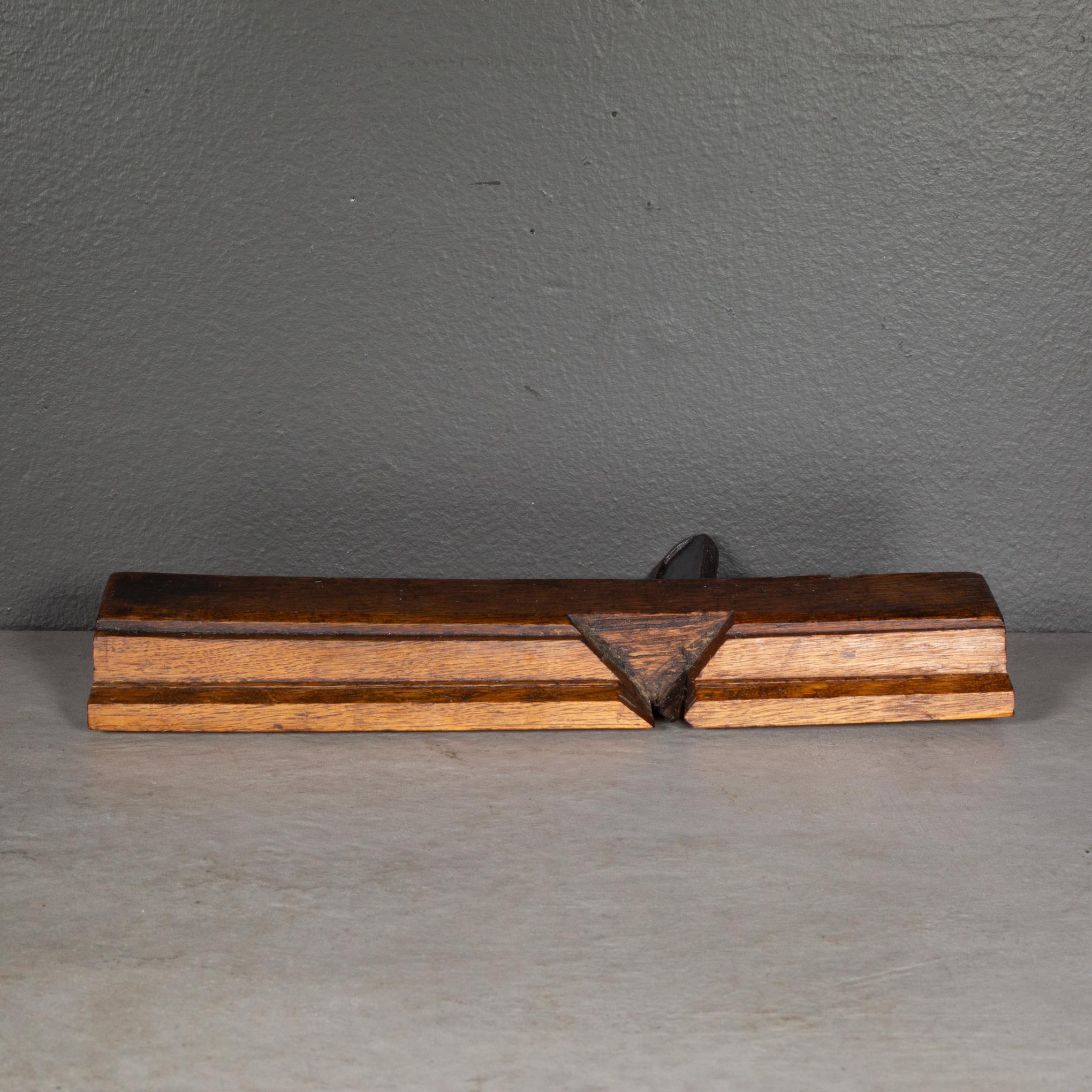 19e s. Planche de moulure en bois c.1850-1920 Bon état - En vente à San Francisco, CA