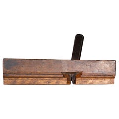 XIX sec. Pialla da falegnameria in legno c.1850-1920