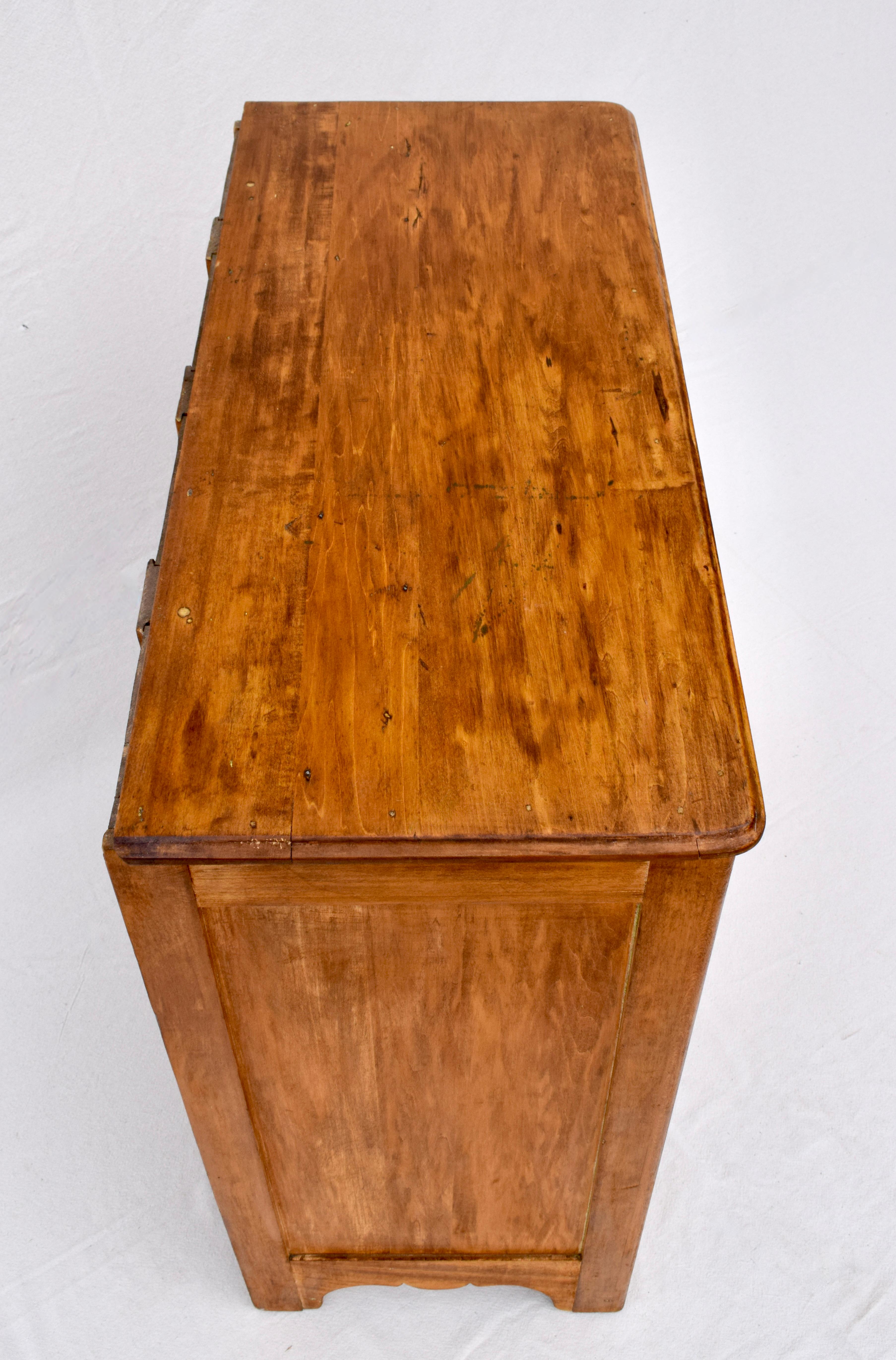19th C. Yellow Pine Chest of Drawers 2