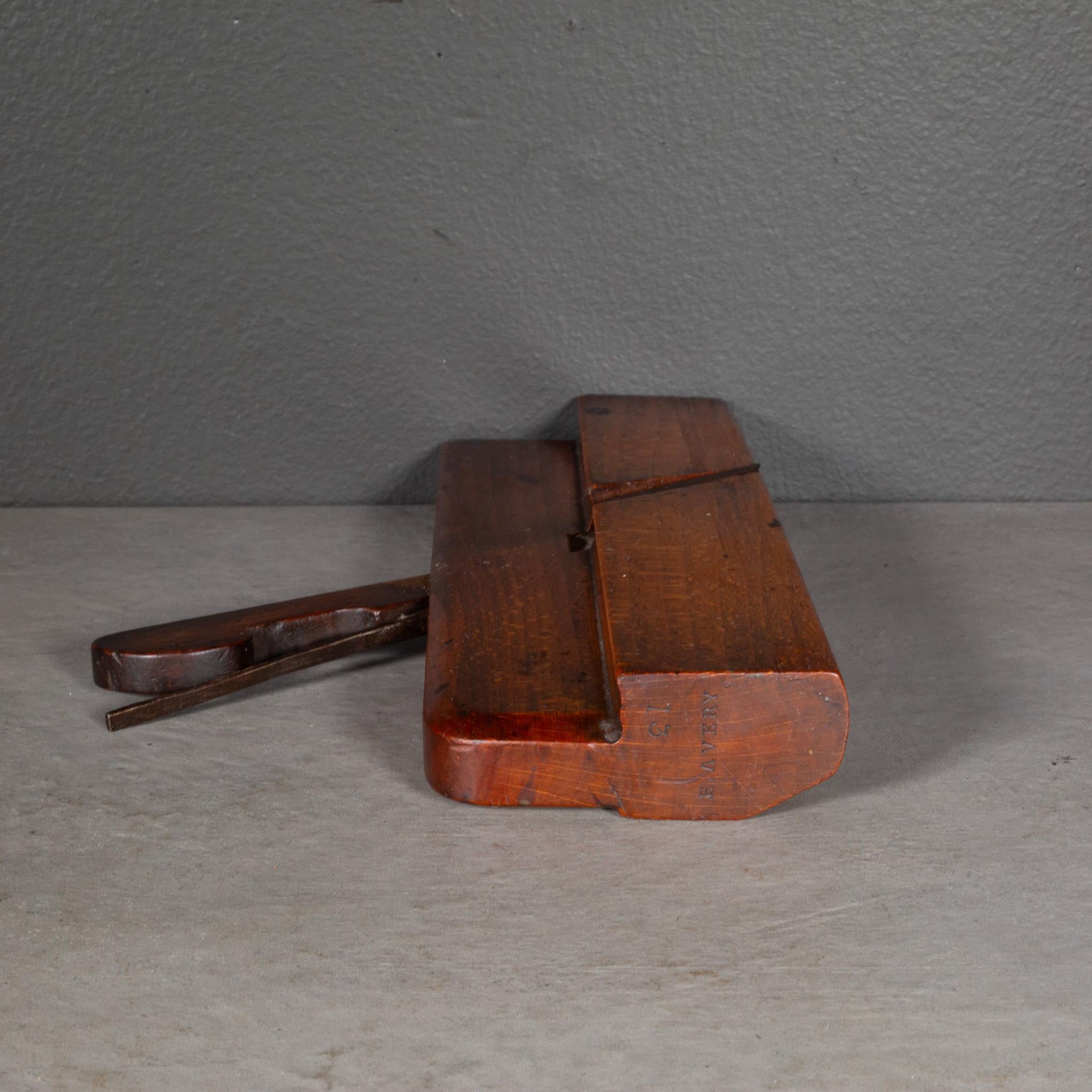 19th Carpentry Molding Plane with Steel Blade For Sale 1