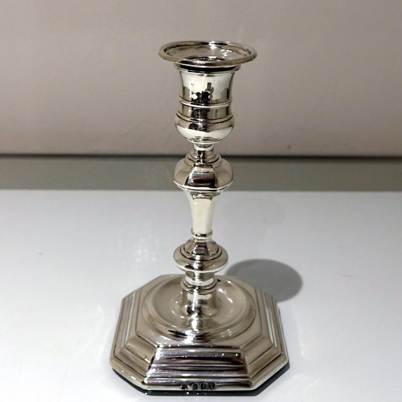 British 19th Century Antique Victorian Britannia Pr Candlesticks Lon 1894 T Bradbury For Sale