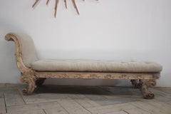 19th Century Bleached Rosewood Daybed