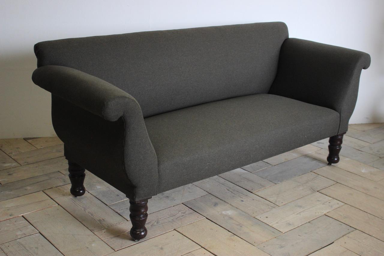 19th Century English Country House Sofa For Sale 4