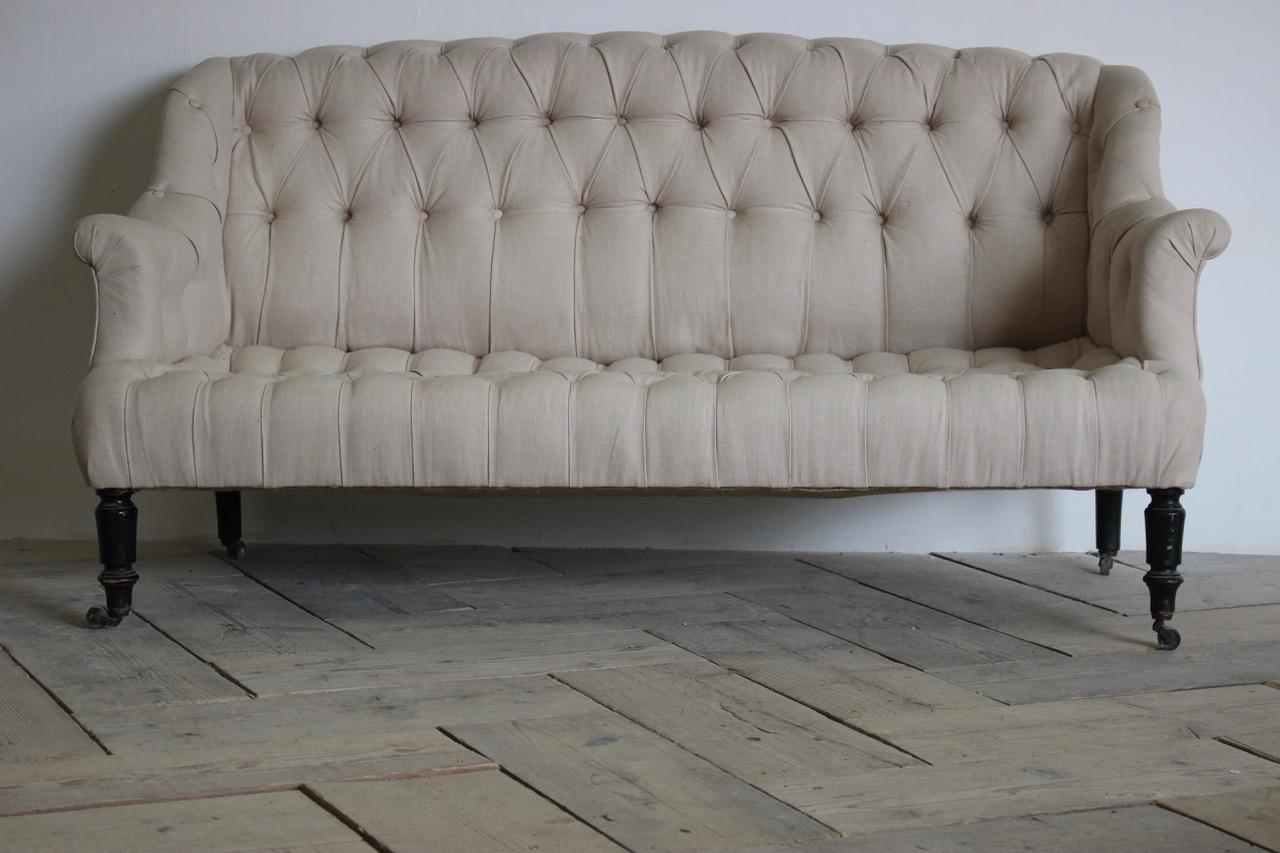 19th Century French Napoleon III Sofa In Good Condition In Gloucestershire, GB