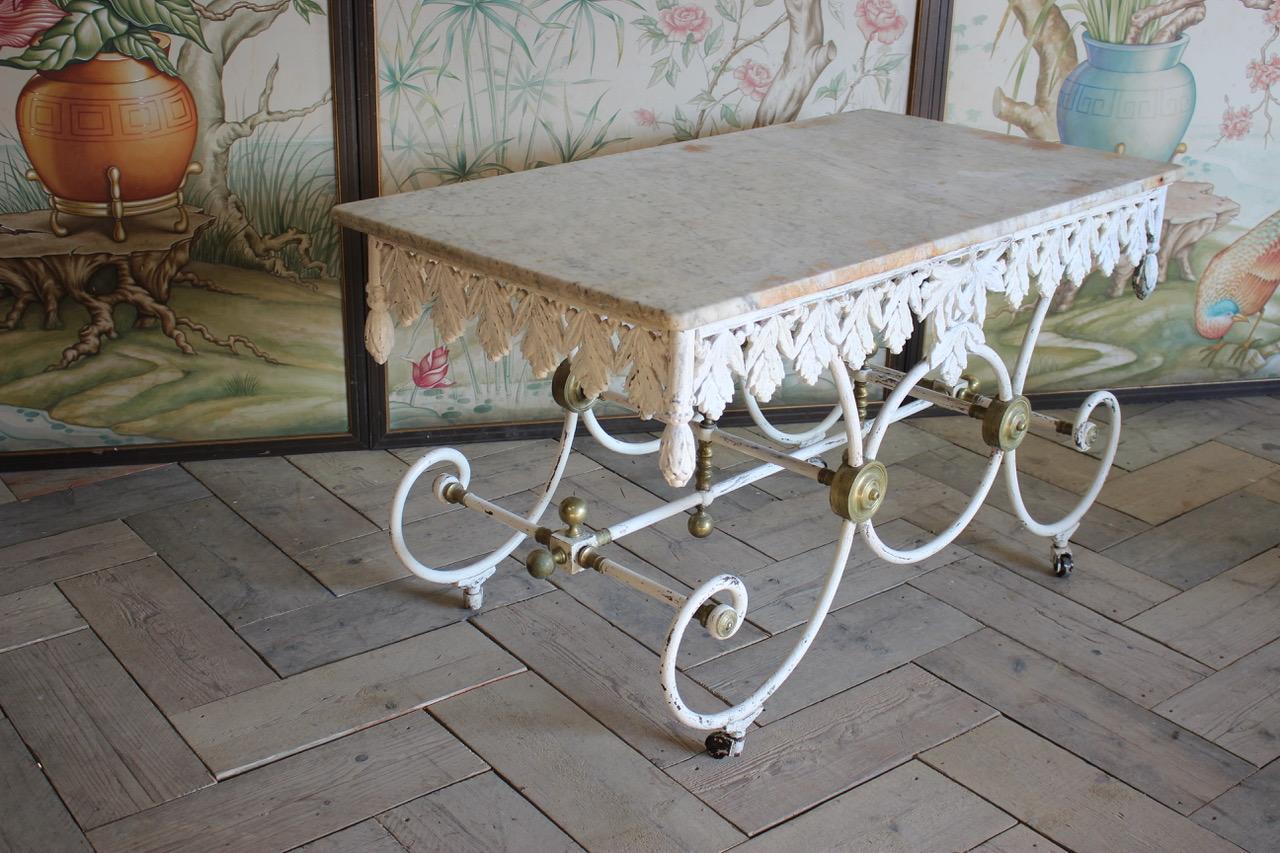19th Century French Patisserie Table in Original Condition 4