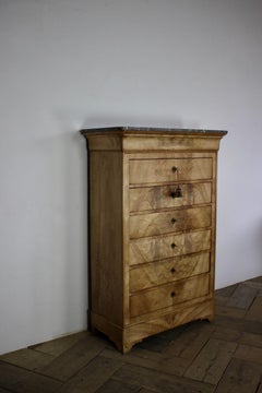 19th Cent French Walnut Semanier