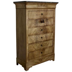 19th Cent French Walnut Semanier