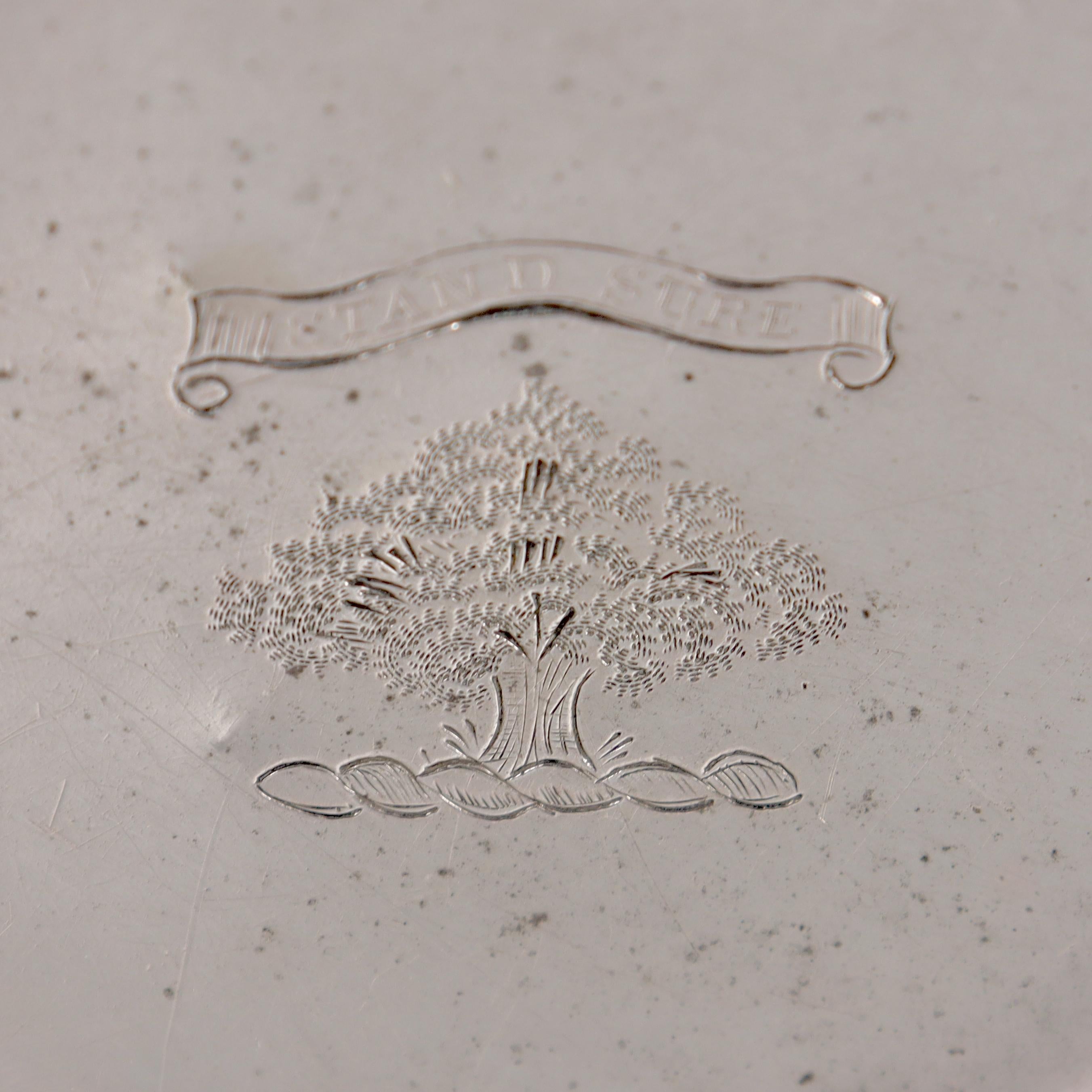 19. Jahrhundert Gorham Münze Silber Griff Tazza von New Orleans, LA Southern Interest im Angebot 8