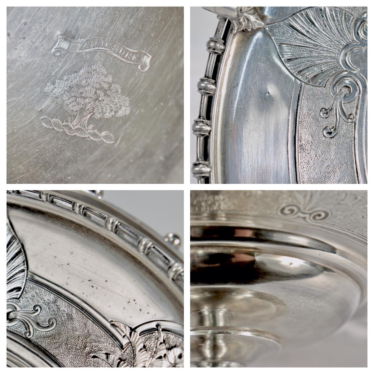 Moneta Gorham del 19° secolo con manico in argento Tazza di New Orleans, LA Interesse del Sud in vendita 13