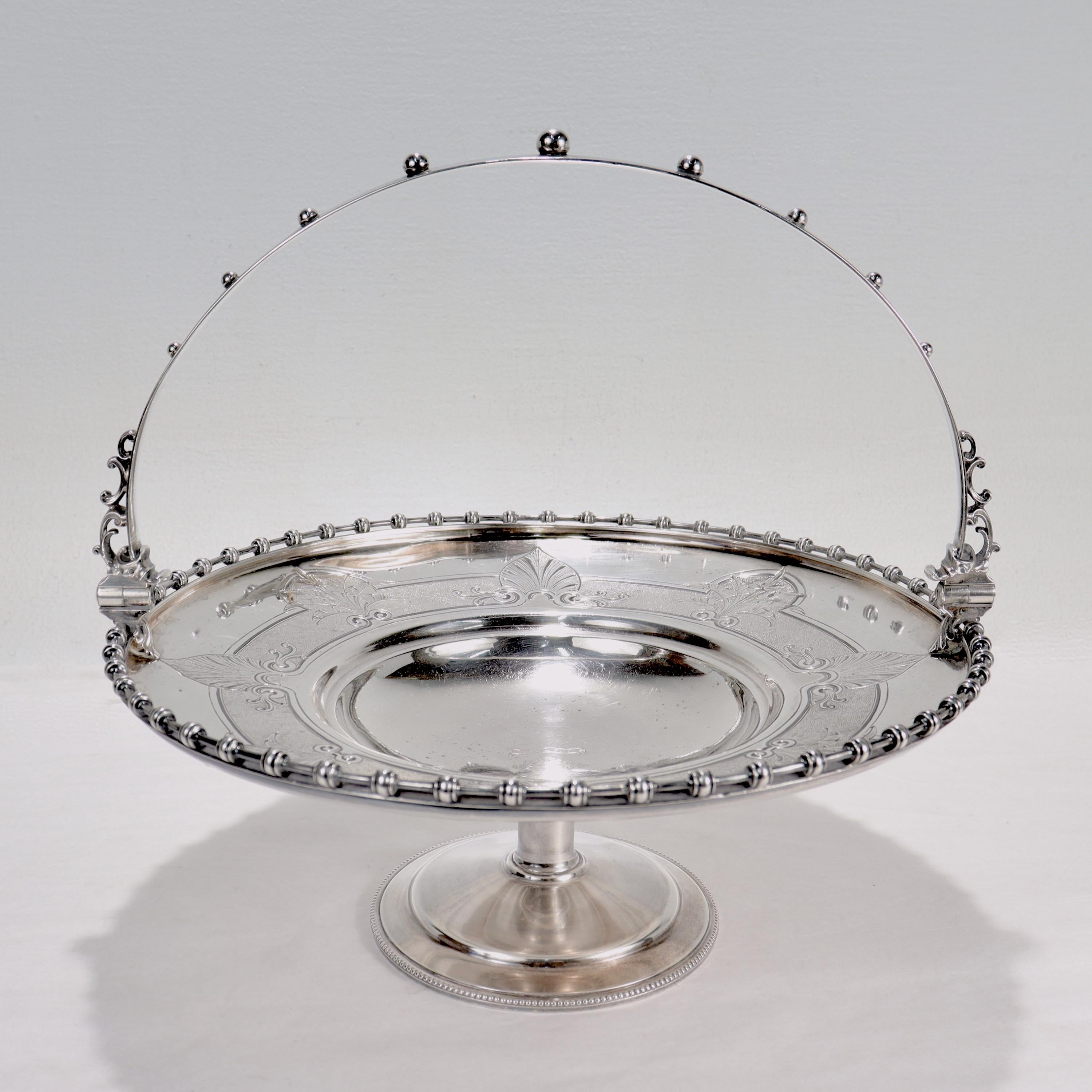 Stile impero Moneta Gorham del 19° secolo con manico in argento Tazza di New Orleans, LA Interesse del Sud in vendita