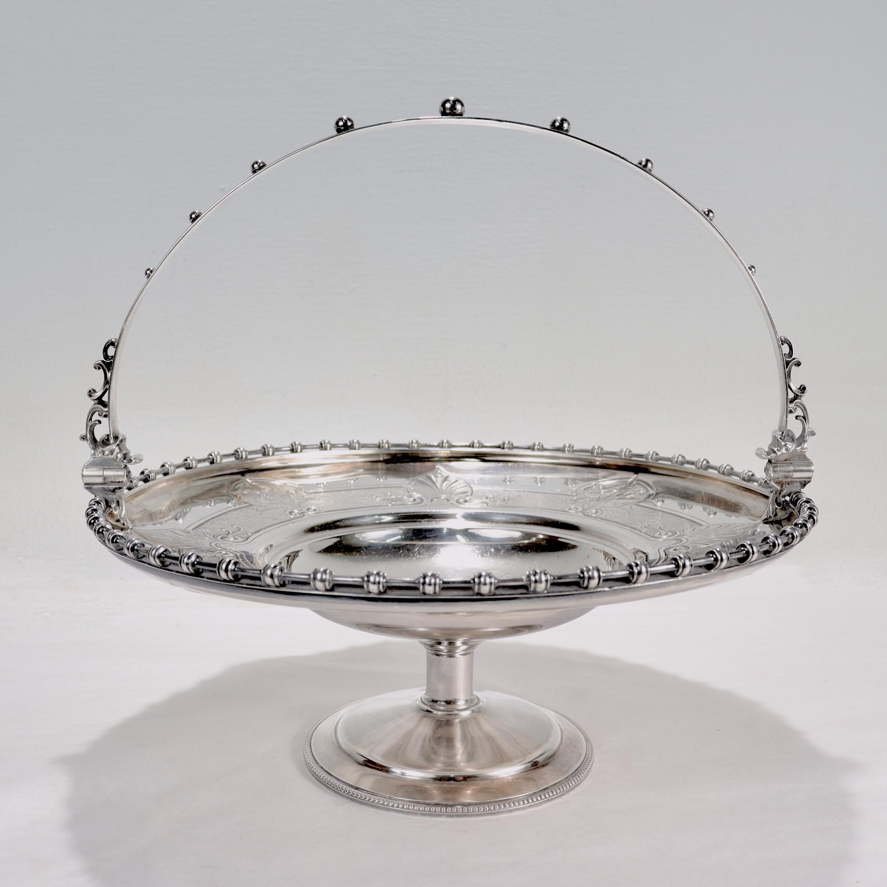 Moneta Gorham del 19° secolo con manico in argento Tazza di New Orleans, LA Interesse del Sud In condizioni buone in vendita a Philadelphia, PA