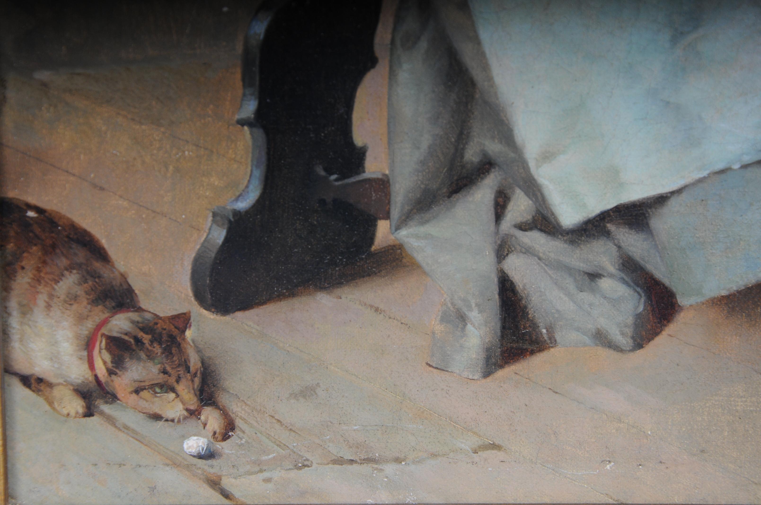 19th Century Oil Painting Pietro Torrini 
