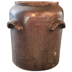 19th Centiry French Antique Clay Jar