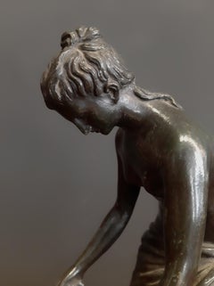 19th Centrury Italian Bronze Sculpture of a Vestal Virgin