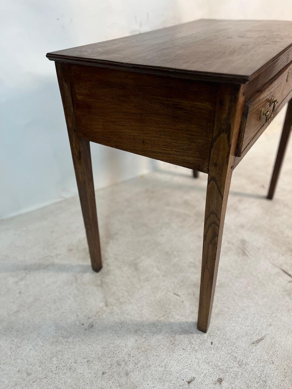 19th Century 1 Drawer Side Table For Sale 1