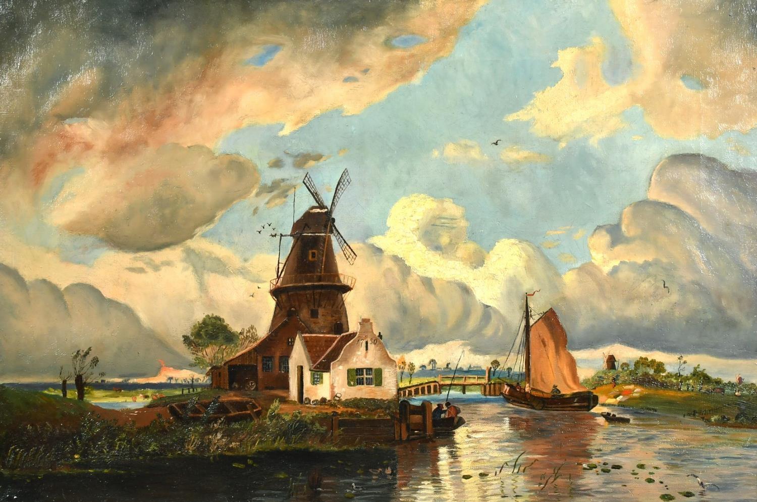 windmill paintings on canvas